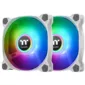 THERMALTAKE 120mm Pure Duo 12 ARGB Sync Radiator Fan (2-Fan Pack)-White