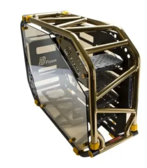 INWIN D FRAME OPEN AIR CHASSIS BLACK AND GOLD