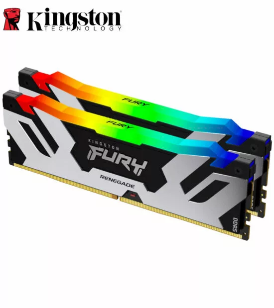KINGSTON FURY RGB RENEGADE 32GB (2 X 16GB) DDR5 7200MHz Memory Kit