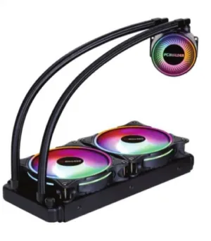 PCBuilder Hydro Chill 240MM AIO Liquid CPU Cooler ARGB