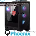 Pro Gaming PC Q060311 – INTEL 265KF CORE ULTRA 7 | RTX 5080 GAMING TRIO OC | 32GB | 1TB M.2 NVMe | 850Watt