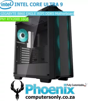 Workstation PC – INTEL CORE ULTRA 9 285K | RTX2000 16GB | 16GB DDR5 | 1TB M.2 Nvme | 700Watt