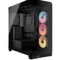 CORSAIR FRAME 4500X LX-R RGB iCUE LINK Panoramic Glass Mid-Tower PC Case