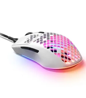 STEELSERIES AEROX 3 (2022) SNOW WIRED MOUSE