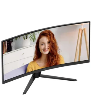 AOC-CU34B3E 34" VA 120HZ UWQHD 3440×1440 Monitor Curved