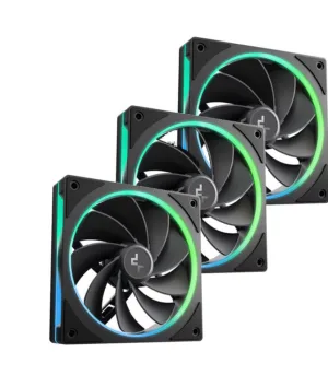 DeepCool FL12R SE 3-in-1 ARGB 120mm PWM 3 Fan Pack – Black