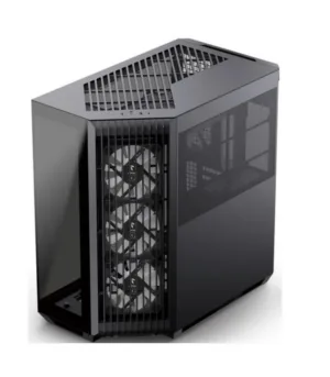 AEROCOOL APNX V1 PREMIUM BLACK MID TOWER CASE-Supports up to 10 fans